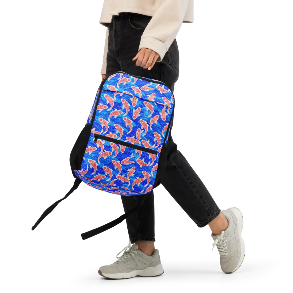 Cobalt Current on Utility Backpack — Front