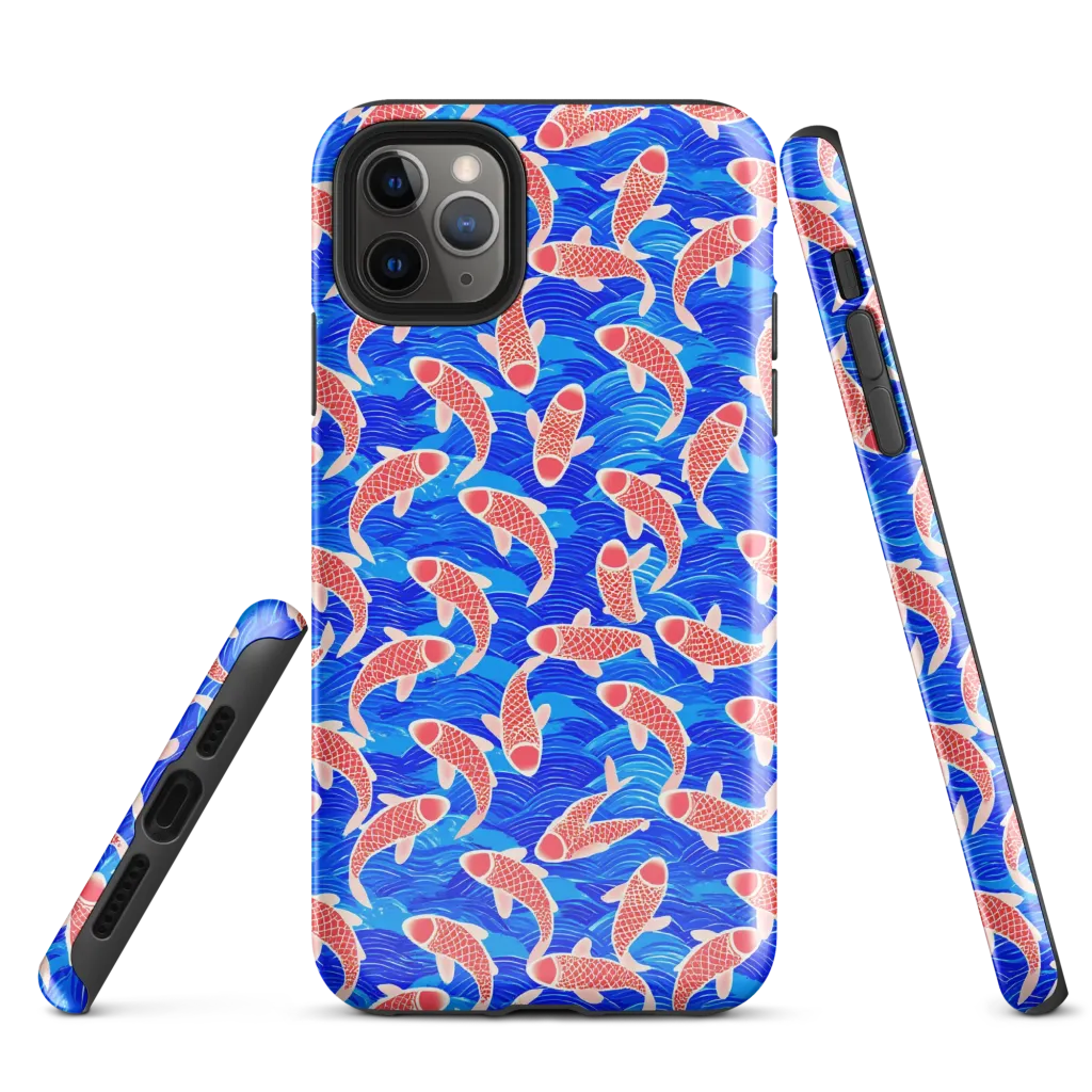 Cobalt Current on Tough Case for iPhone® — Front