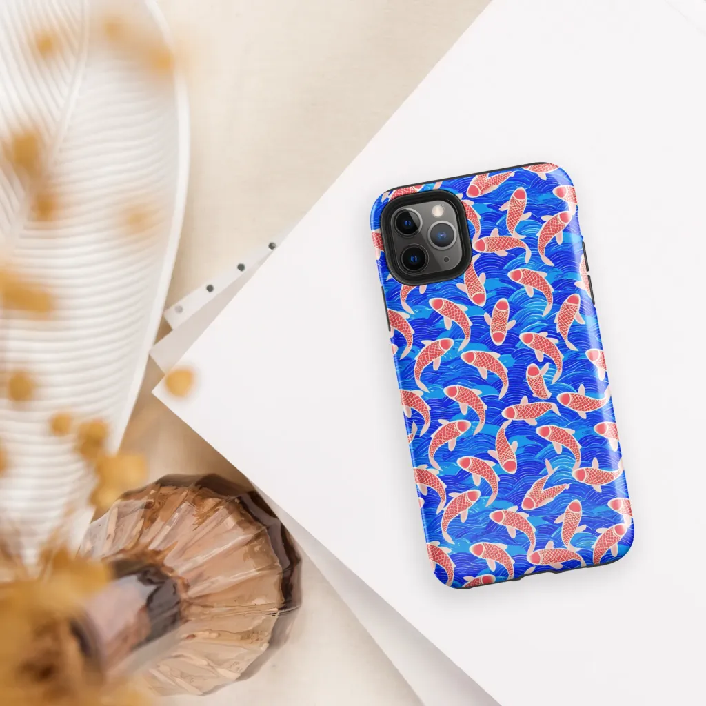 Cobalt Current on Tough Case for iPhone® — Front