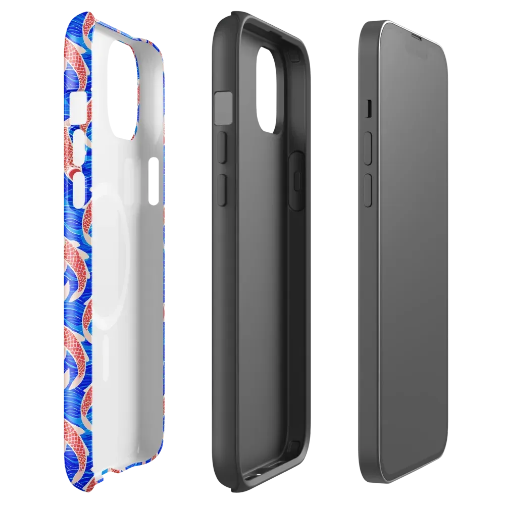 Cobalt Current on MagSafe Tough Case for iPhone® — Front