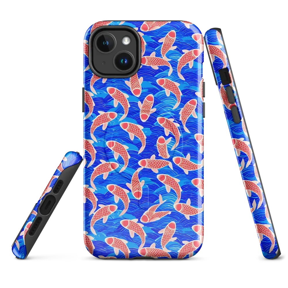 Cobalt Current on MagSafe Tough Case for iPhone® — Front