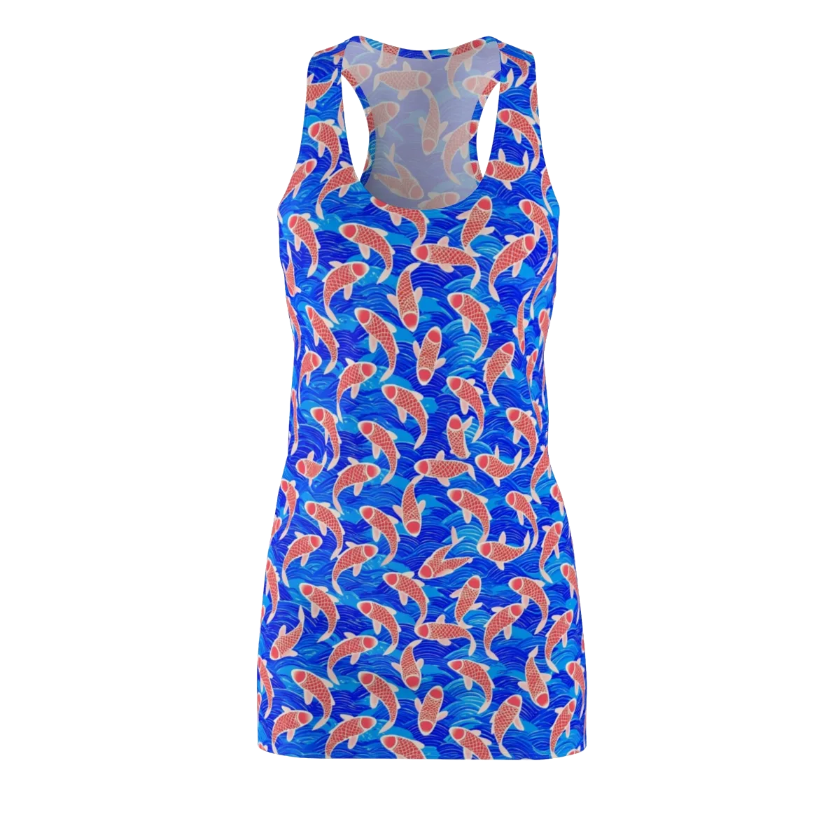 Cobalt Current on Racerback Dress — Front