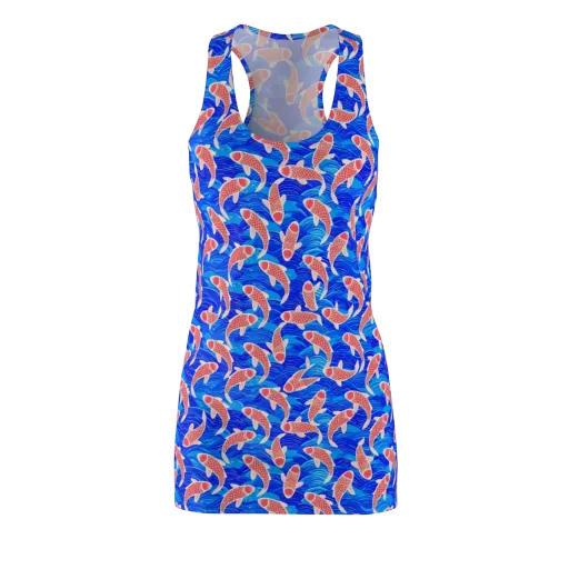 Cobalt Current on a Racerback Dress