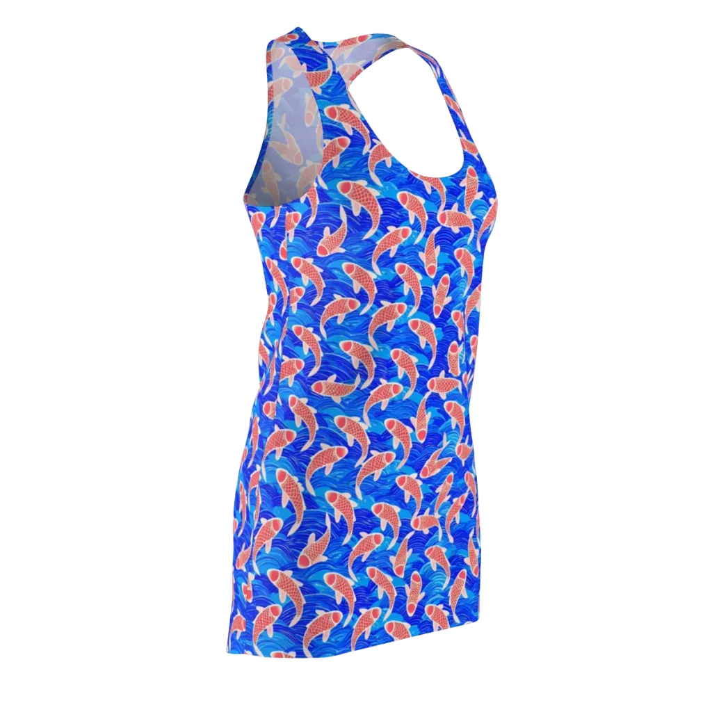 Cobalt Current on Racerback Dress — Front Side