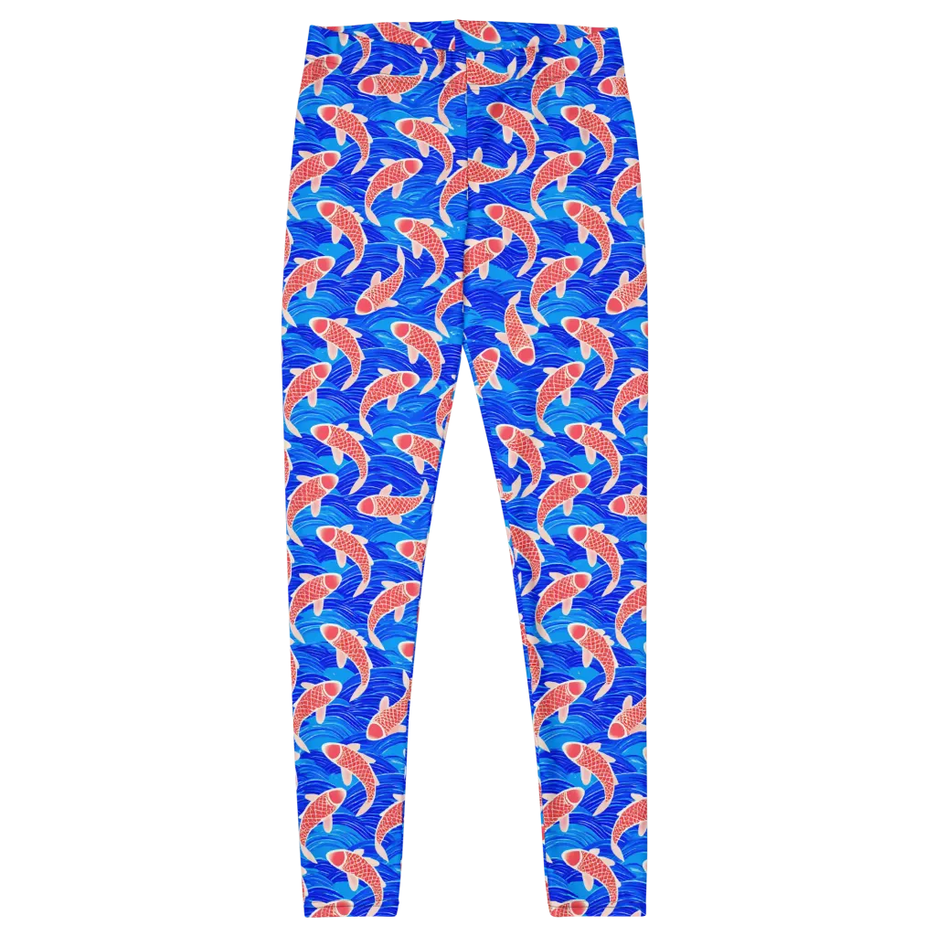Cobalt Current on Leggings — Front