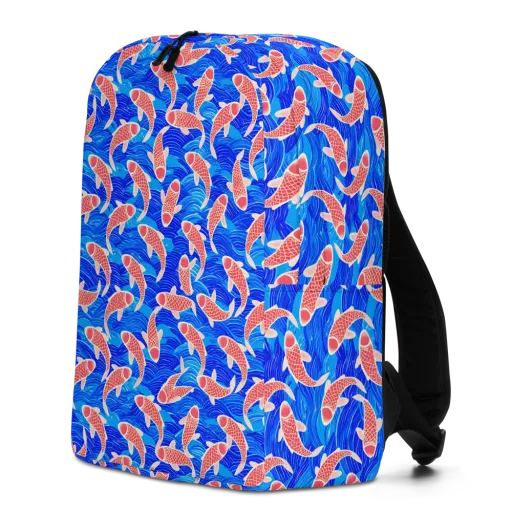 Cobalt Current on a Minimalist Backpack