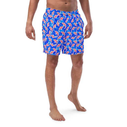 Cobalt Current on a Swim Trunks