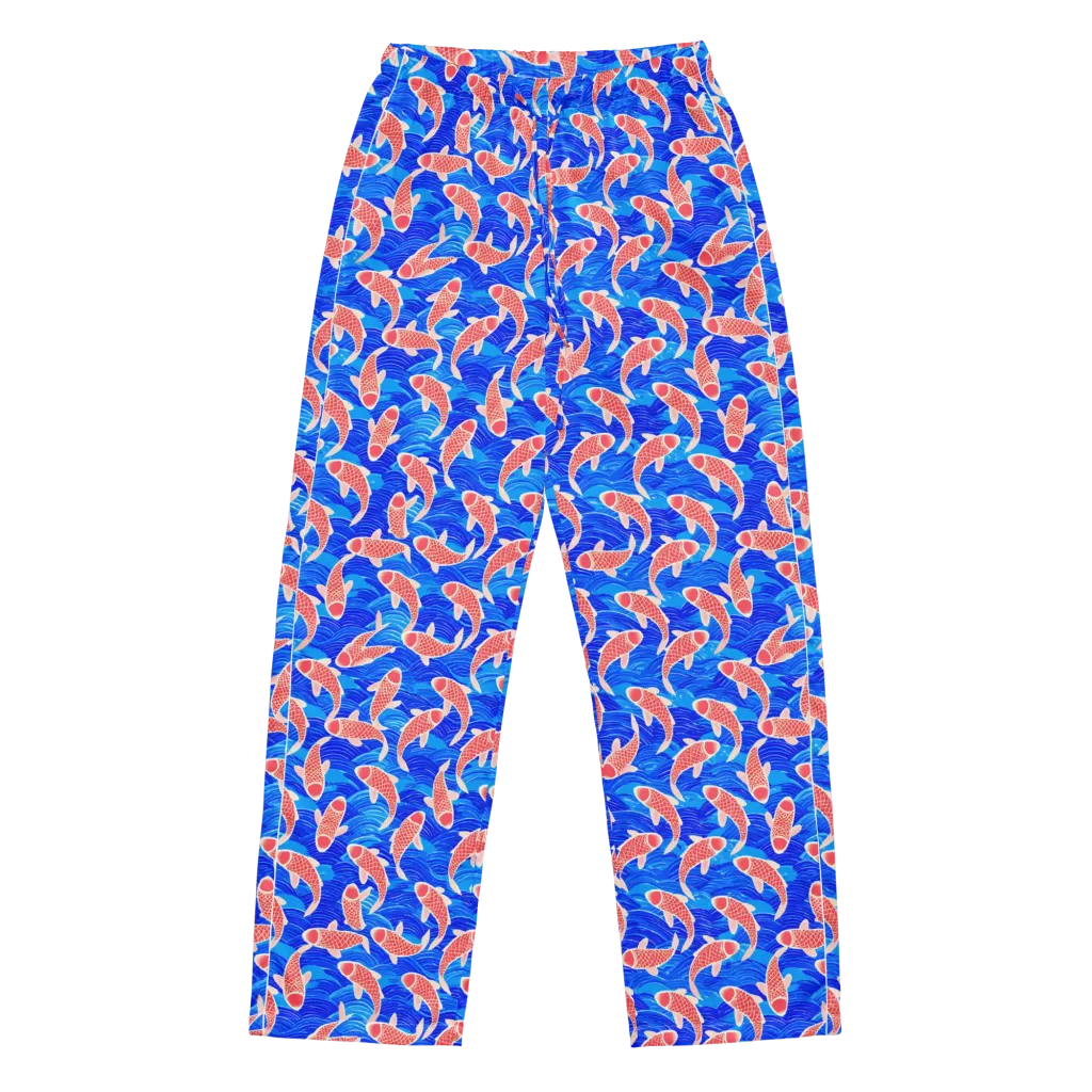 Cobalt Current on Women's Pajama Pants — Front