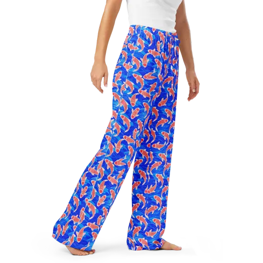 Cobalt Current on a Women's Pajama Pants
