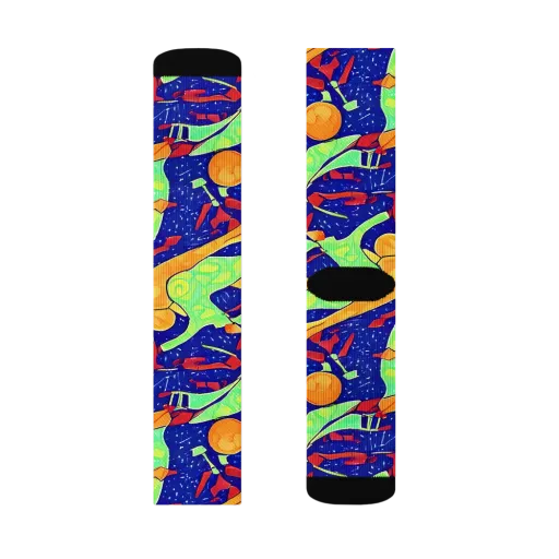 Prism Koi on a Socks