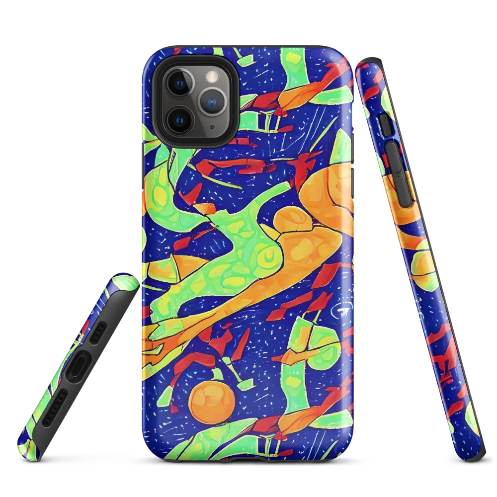 Prism Koi on Tough Case for iPhone® — Front