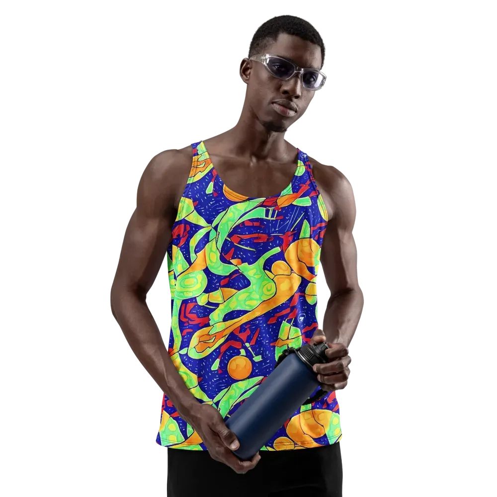 Prism Koi on Men's Tank Top — Front