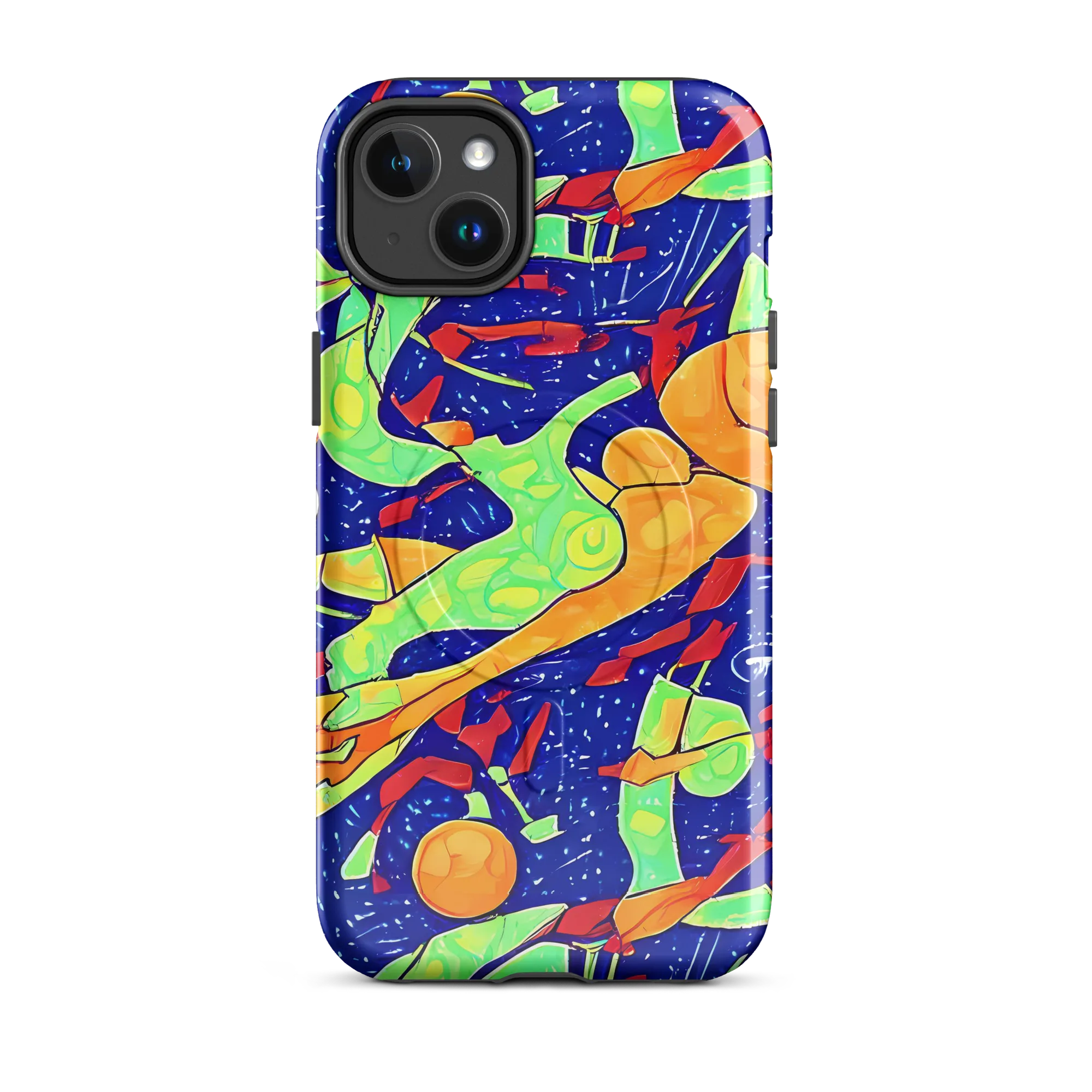 Prism Koi on MagSafe Tough Case for iPhone® — Front