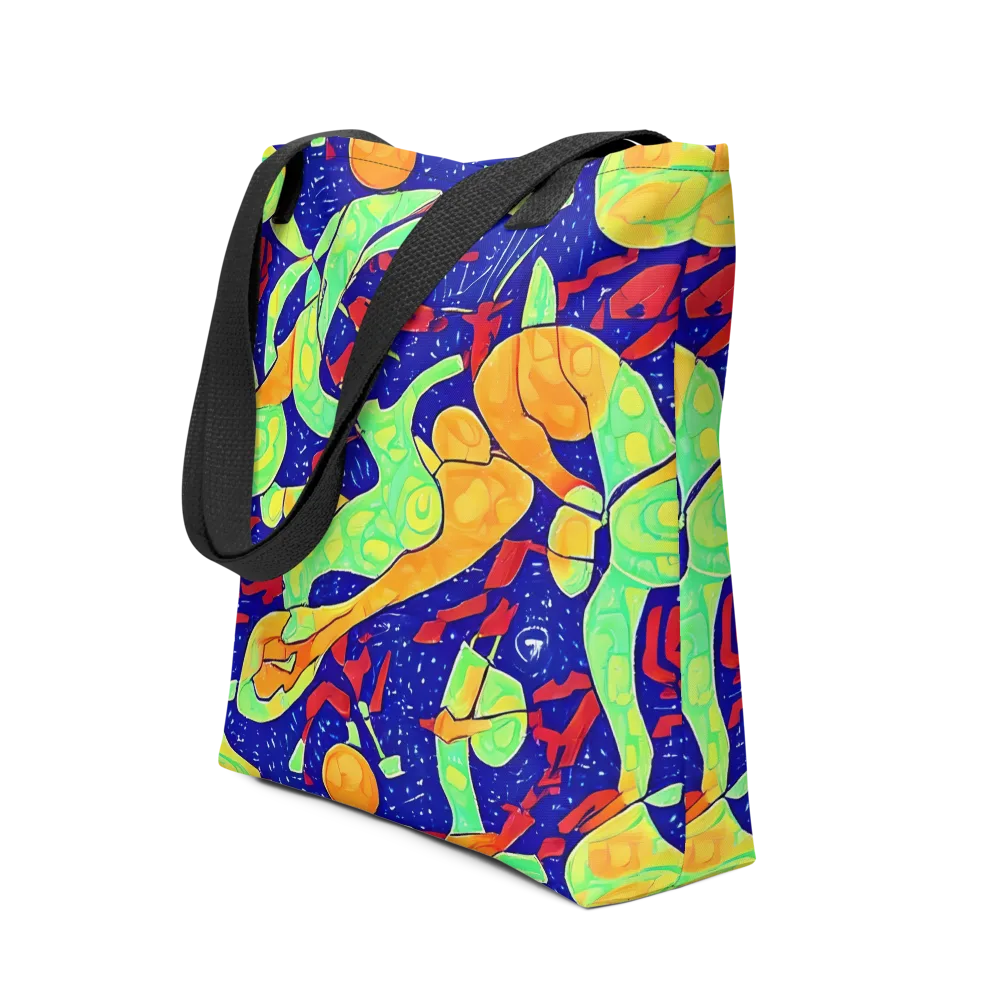 Prism Koi on Tote Bag — Front