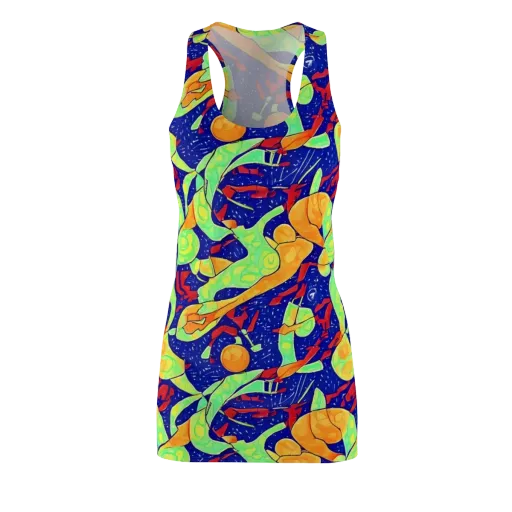 Prism Koi on a Racerback Dress