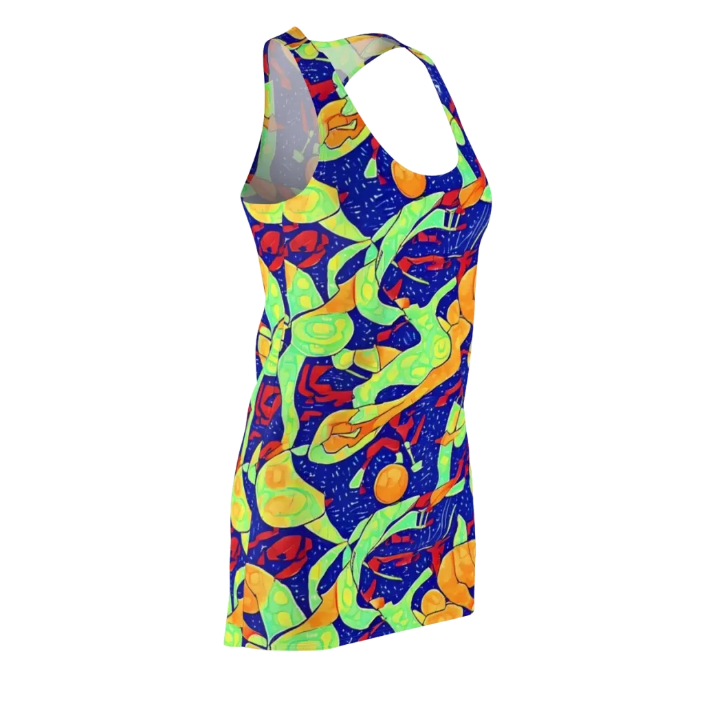 Prism Koi on Racerback Dress — Front Side