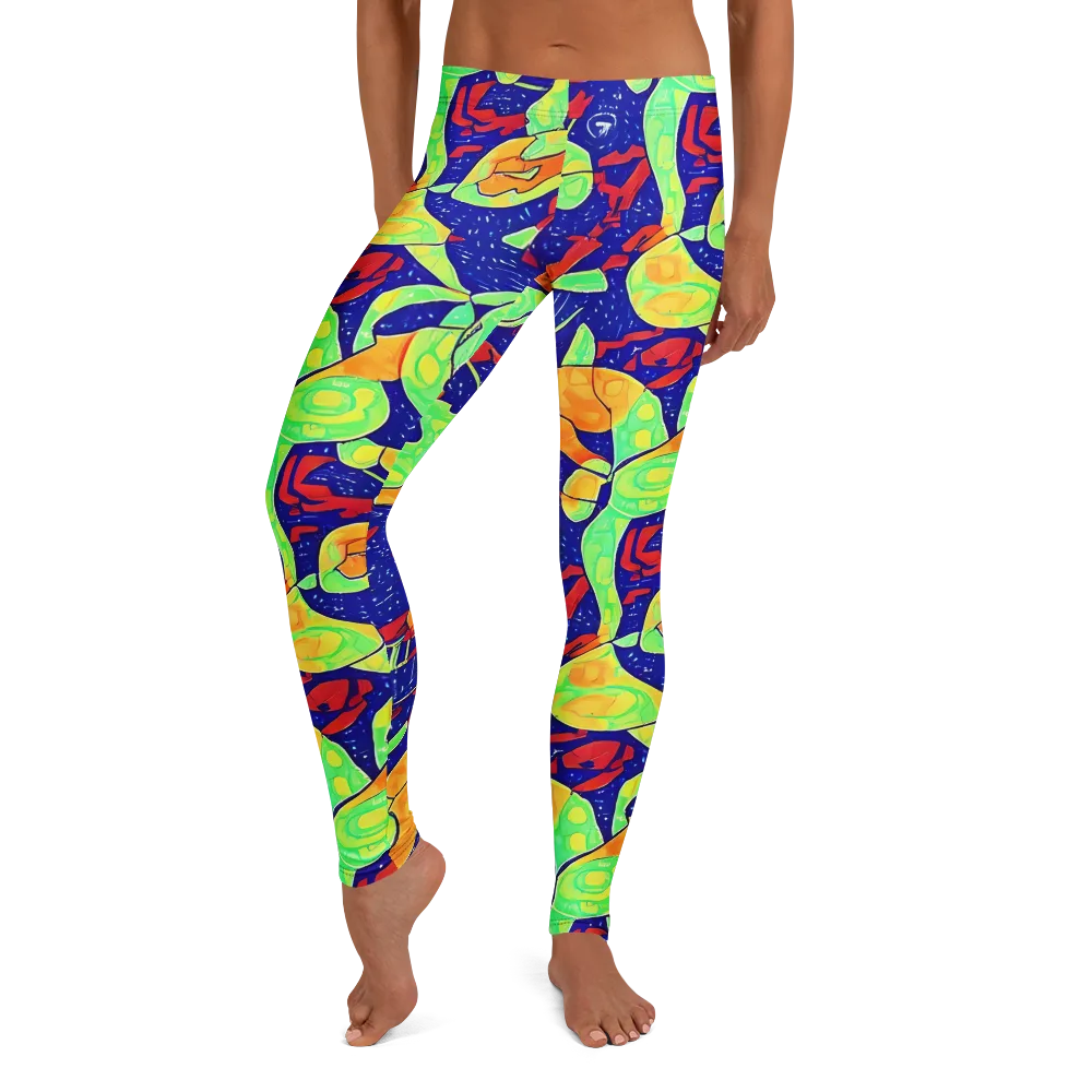 Prism Koi on Leggings — Front