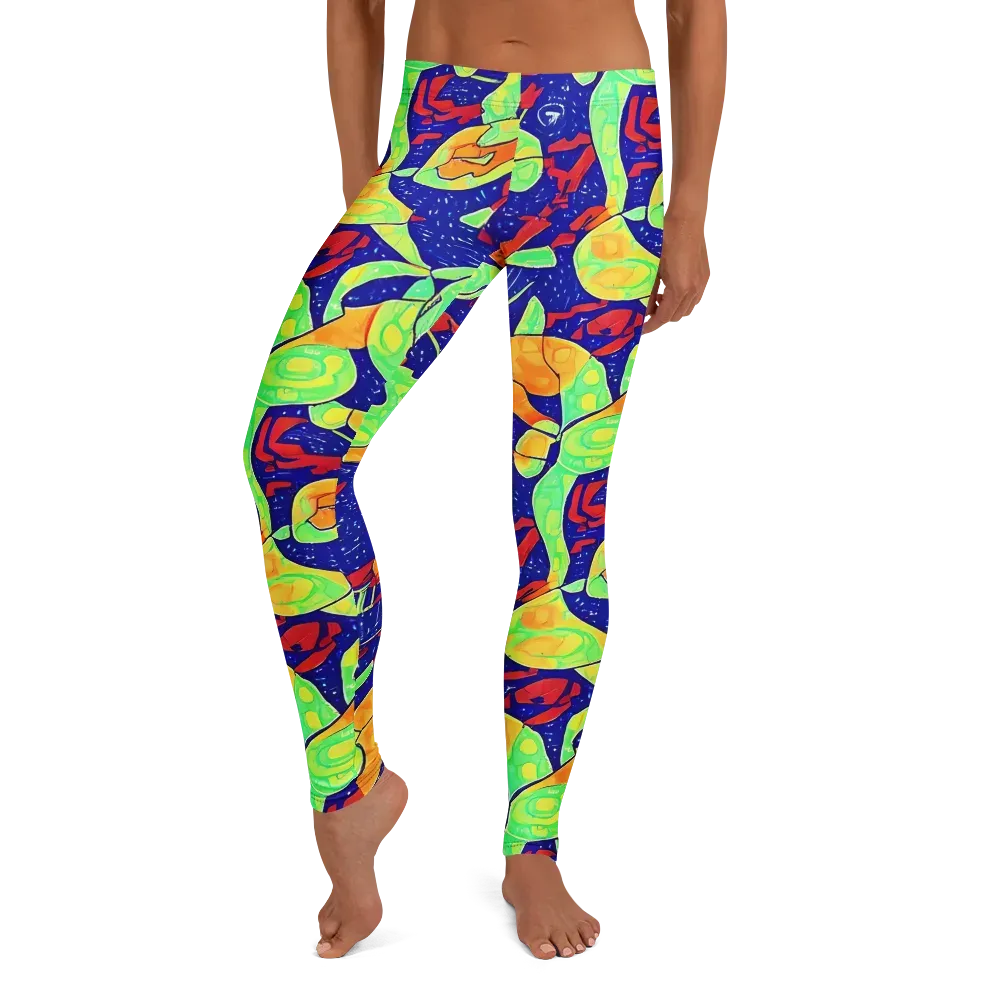 Prism Koi on Leggings — Front