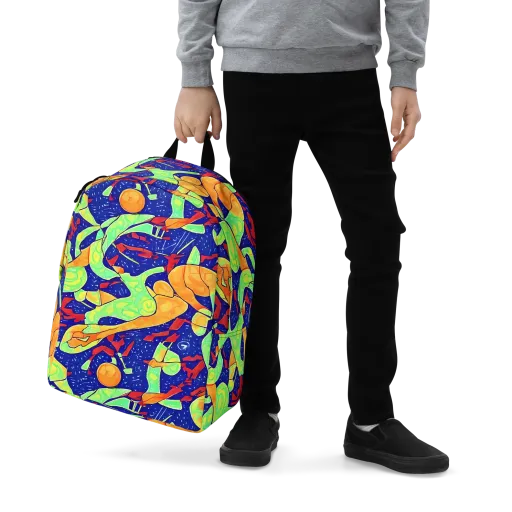 Prism Koi on a Minimalist Backpack