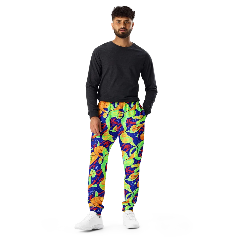 Prism Koi on Men's Joggers — Front
