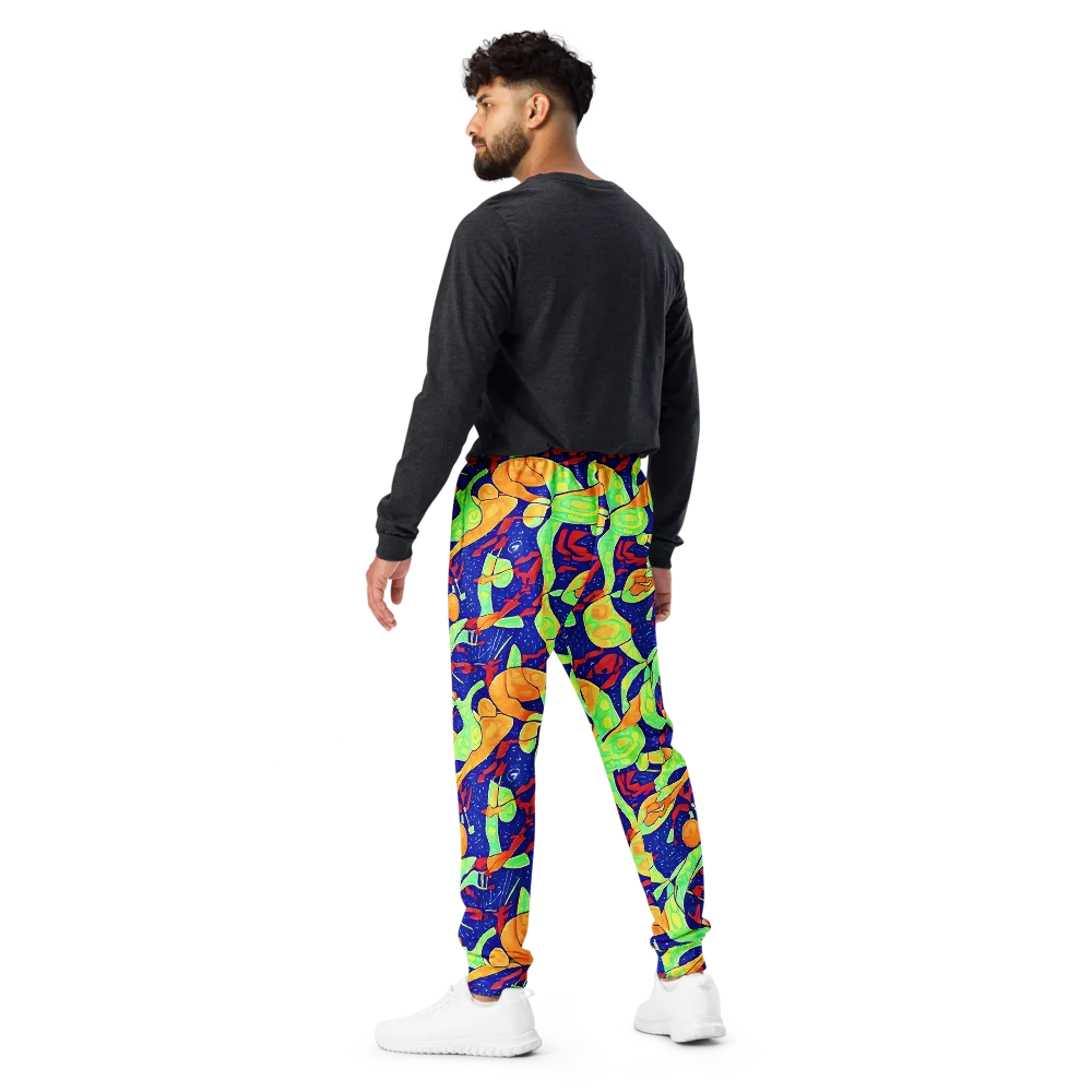 Prism Koi on Men's Joggers — Back