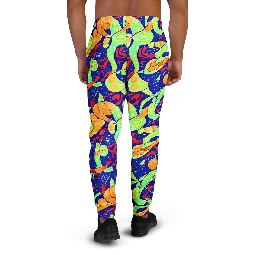 Prism Koi on Men's Joggers — Back