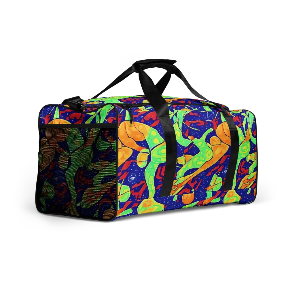 Prism Koi on Duffle Bag — Right Front
