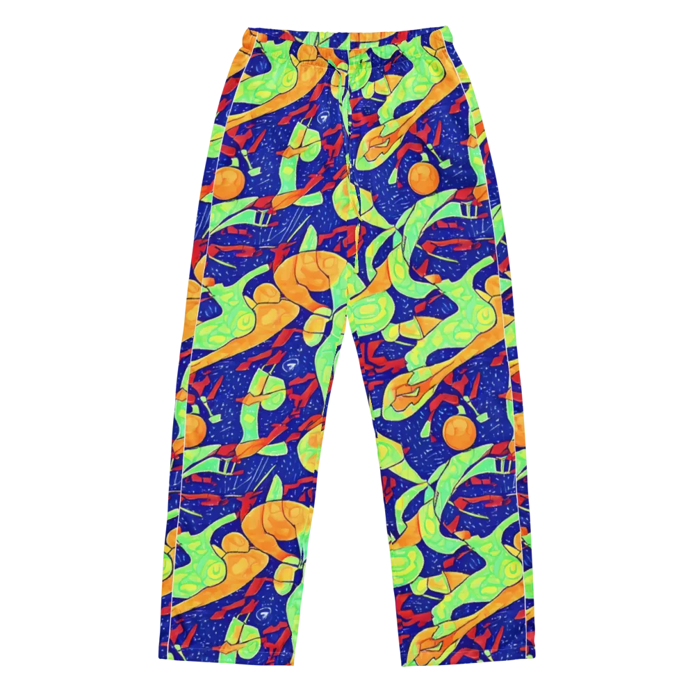 Prism Koi on Women's Pajama Pants — Front