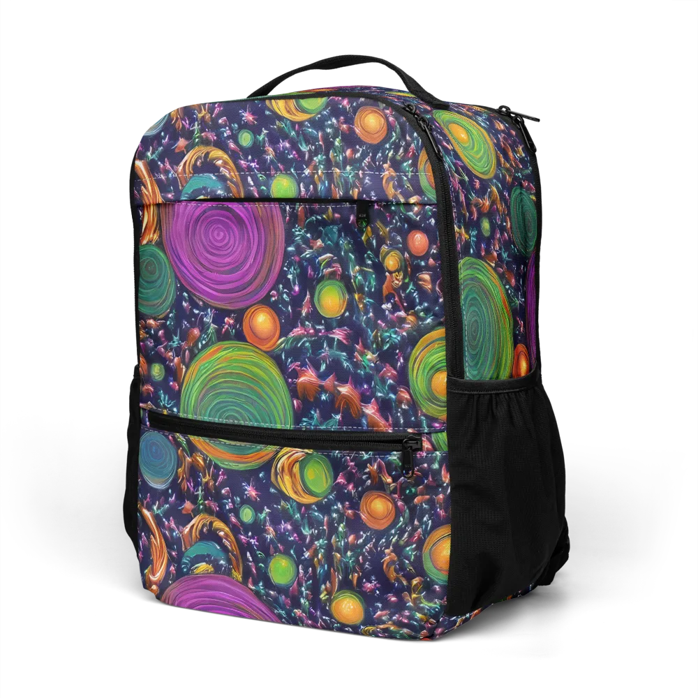 Solar Reverie on Utility Backpack — Left Front