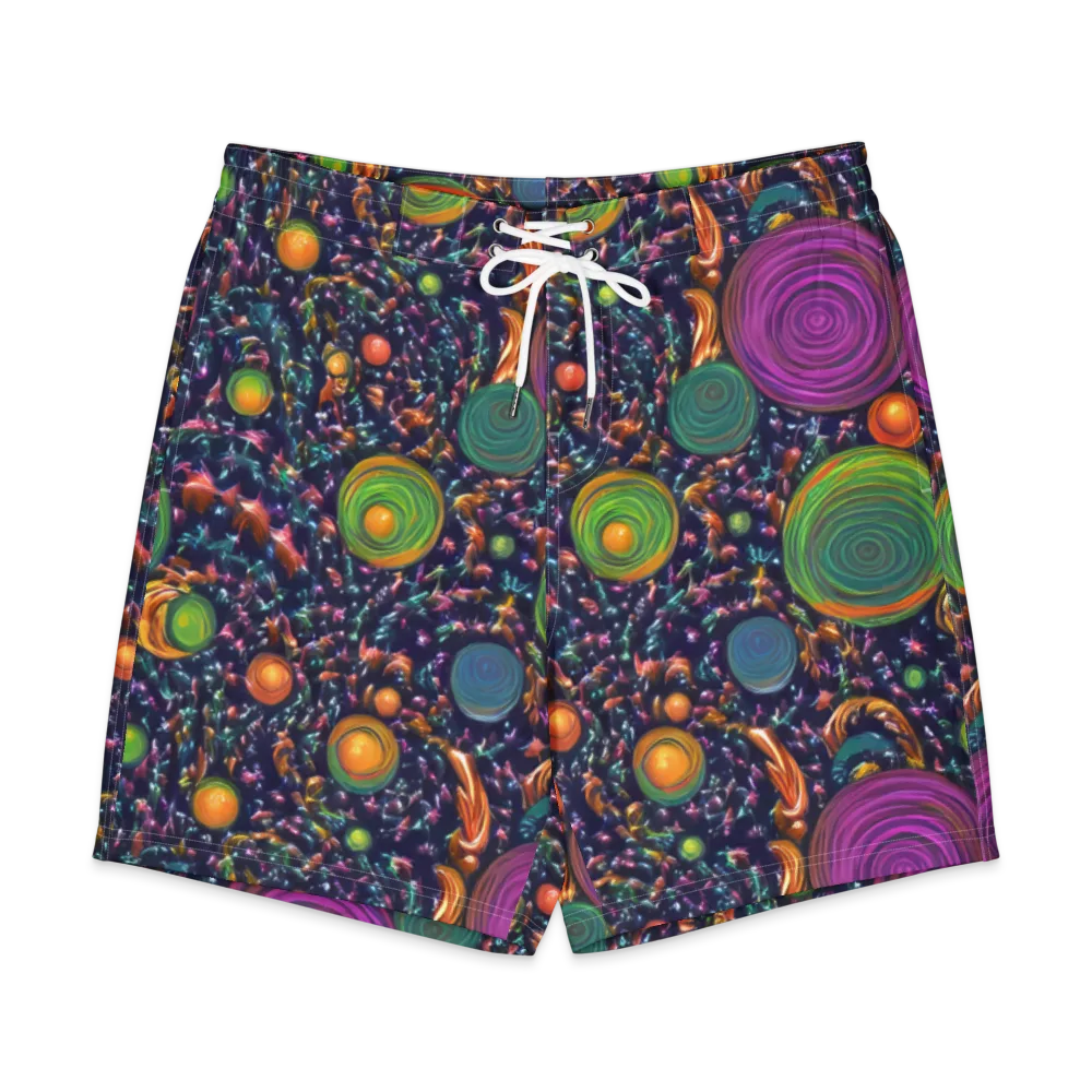 Solar Reverie on Men's Board Shorts — Front