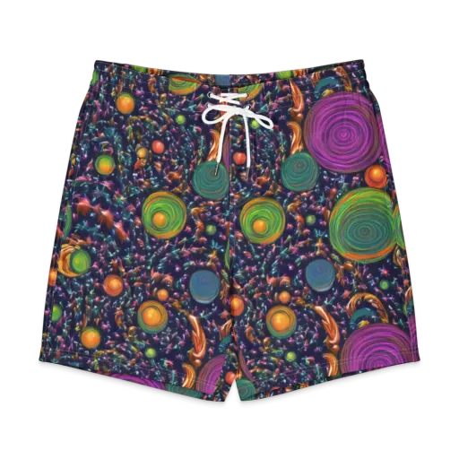 Solar Reverie on a Men's Board Shorts