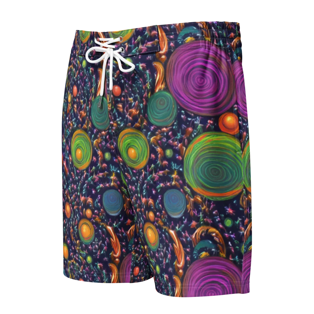 Solar Reverie on Men's Board Shorts — Front