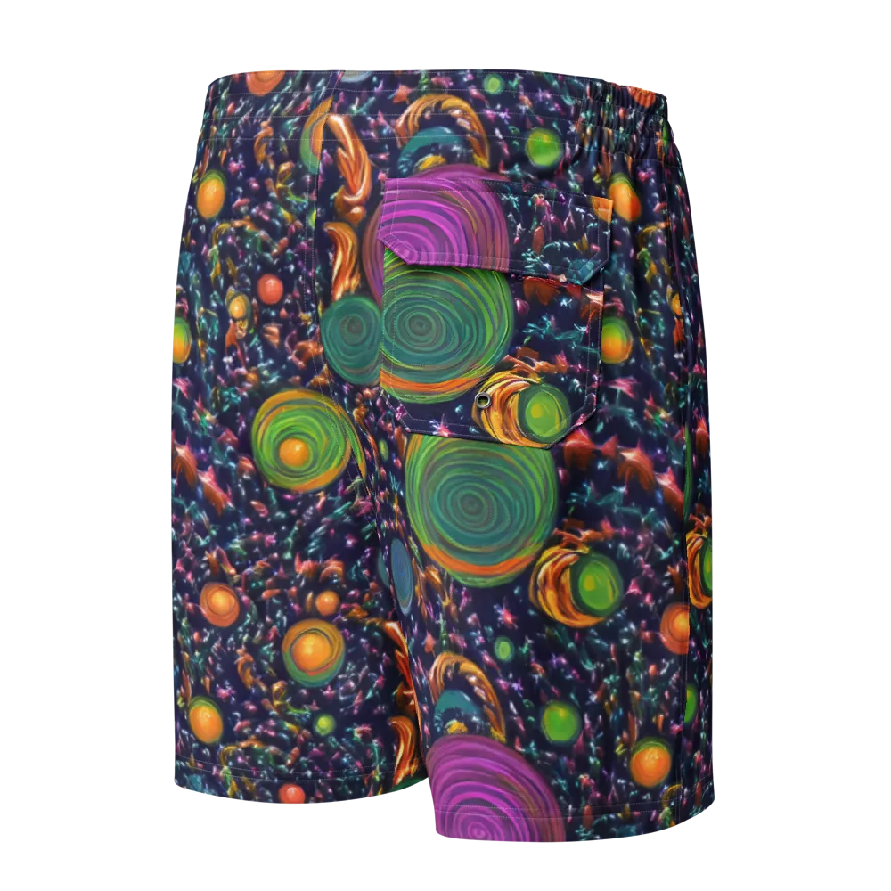 Solar Reverie on Men's Board Shorts — Back