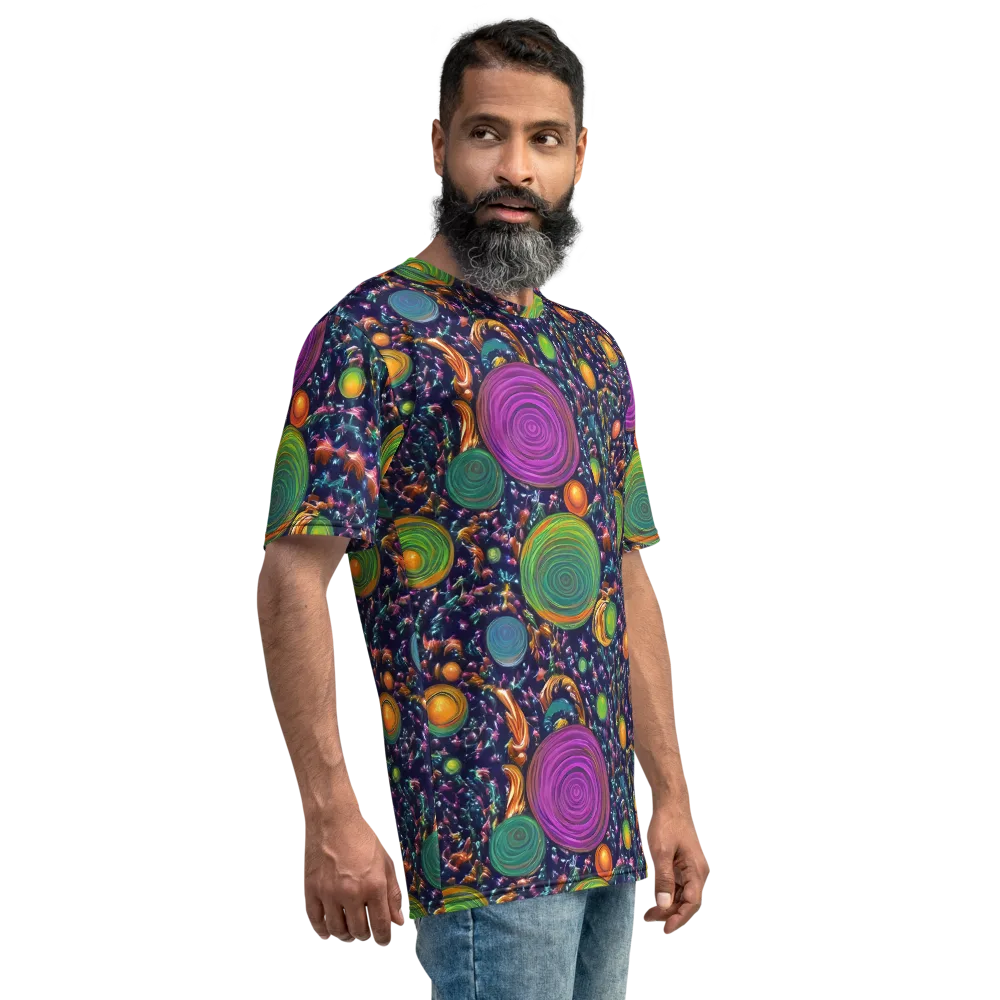 Solar Reverie on Men's Crew Neck T-Shirt — Right