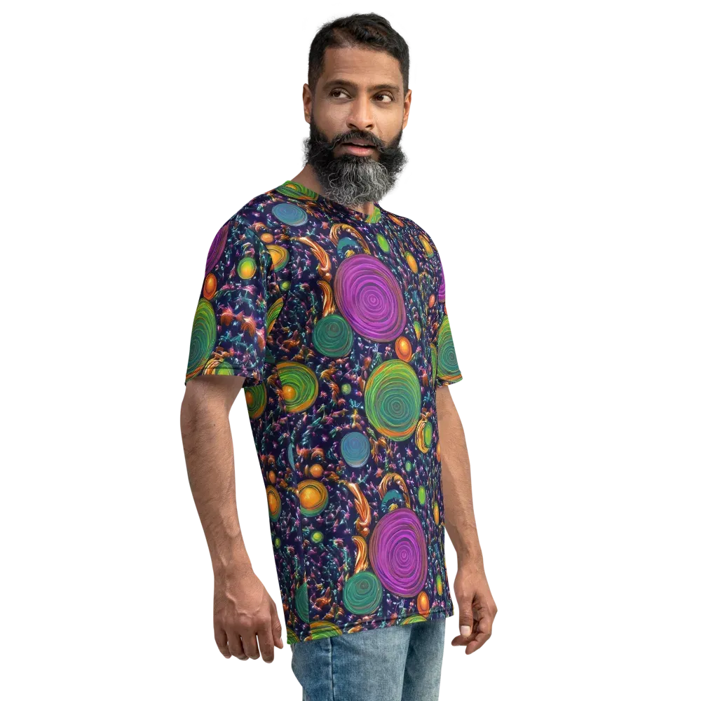 Solar Reverie on Men's Crew Neck T-Shirt — Right