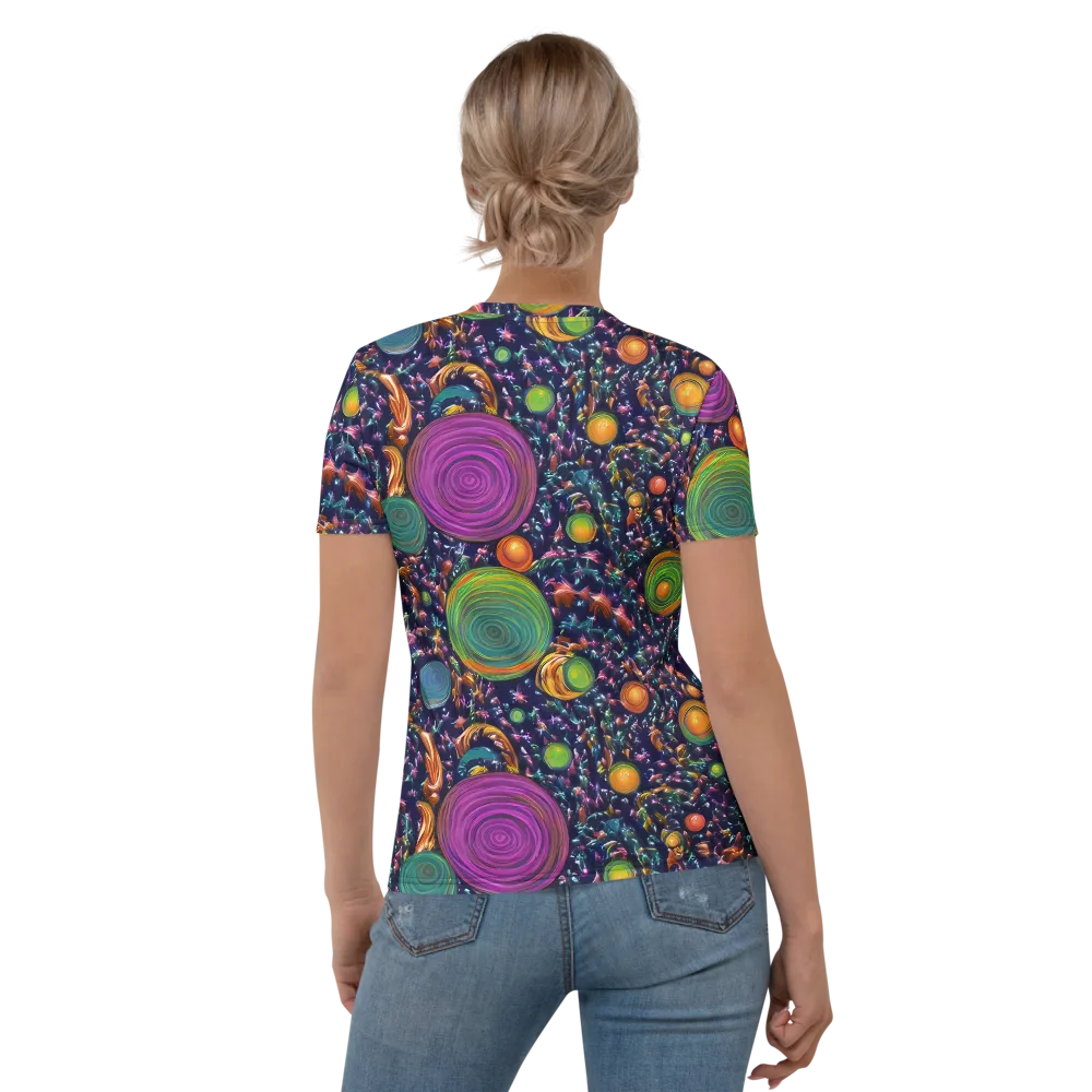 Solar Reverie on Women's Crew Neck T-Shirt — Back