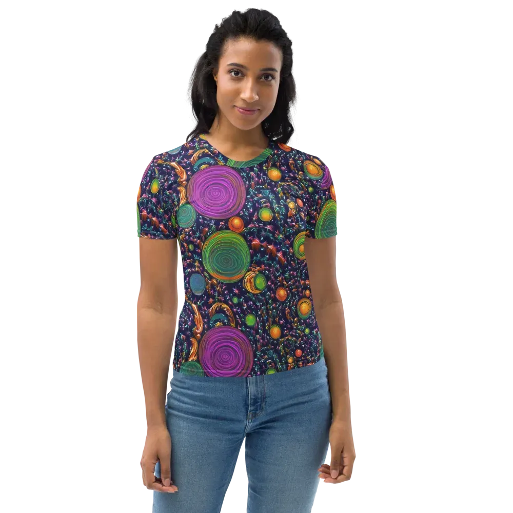 Solar Reverie on Women's Crew Neck T-Shirt — Front