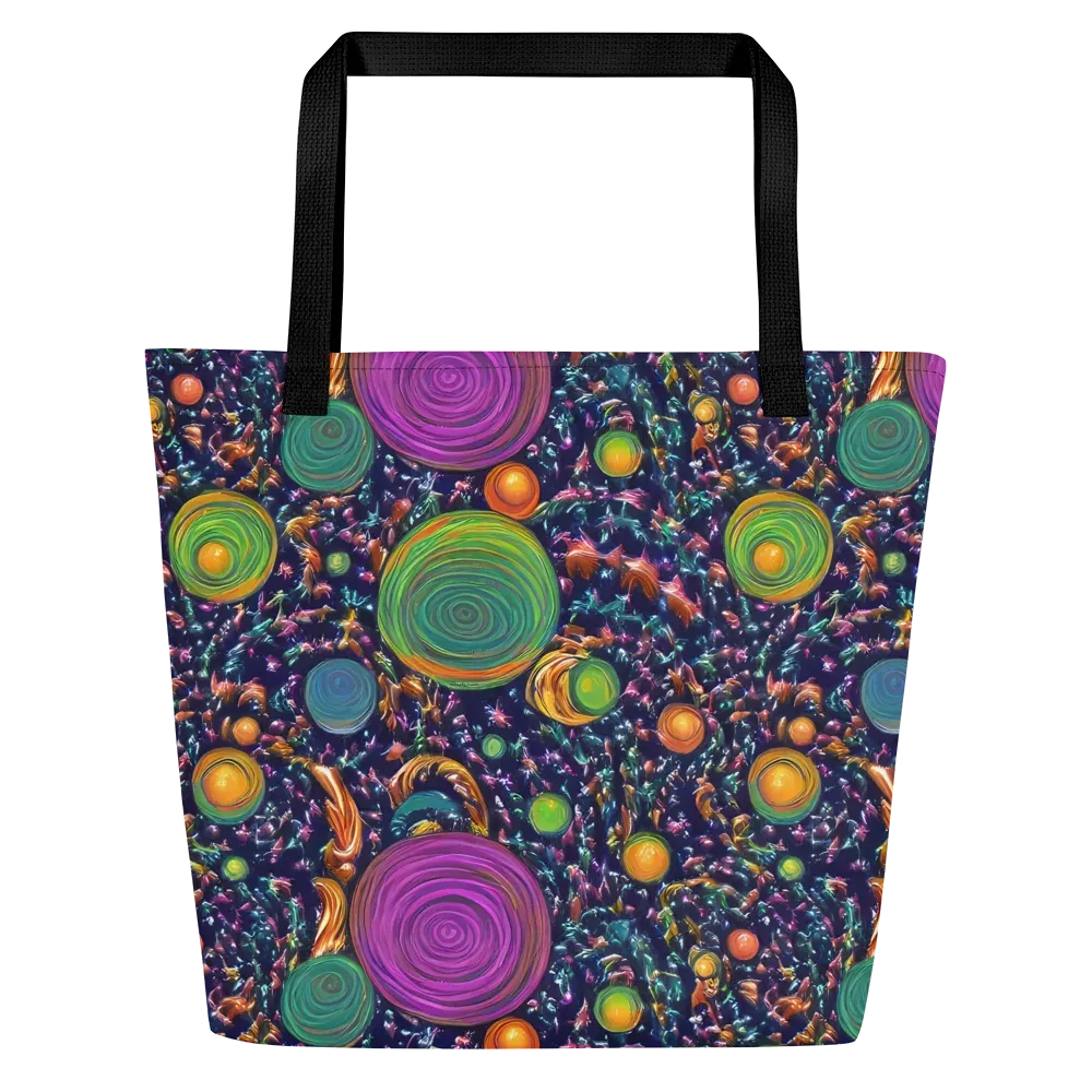 Solar Reverie on Large Tote Bag W/ Pocket — Front