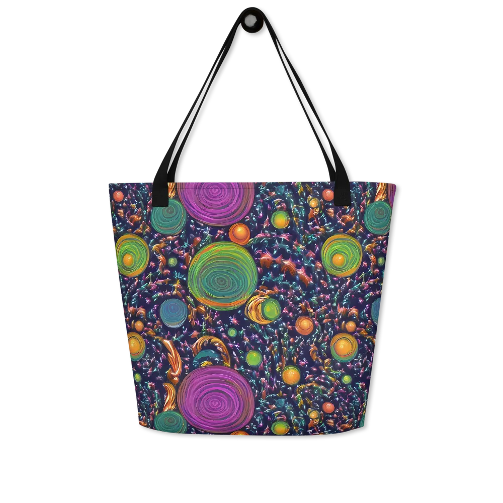 Solar Reverie on Large Tote Bag W/ Pocket — Front