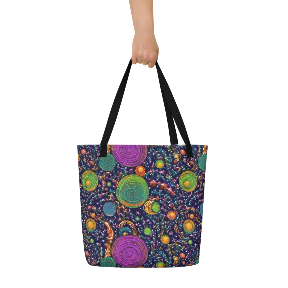 Solar Reverie on Large Tote Bag W/ Pocket — Front