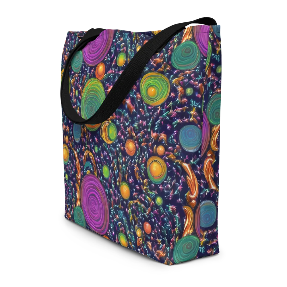 Solar Reverie on Large Tote Bag W/ Pocket — Front