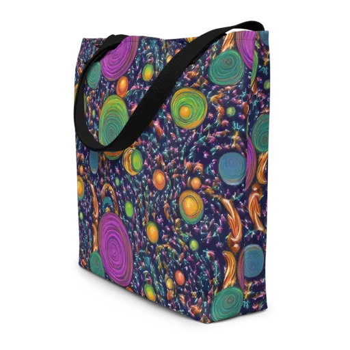 Solar Reverie on a Large Tote Bag W/ Pocket