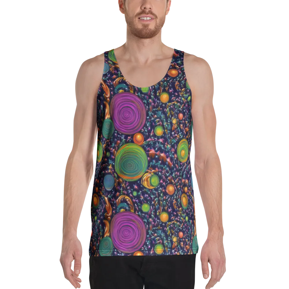 Solar Reverie on Men's Tank Top — Front