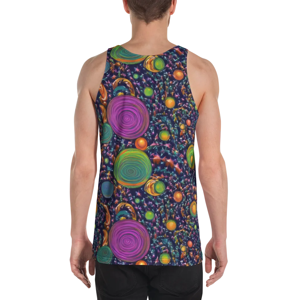 Solar Reverie on Men's Tank Top — Back