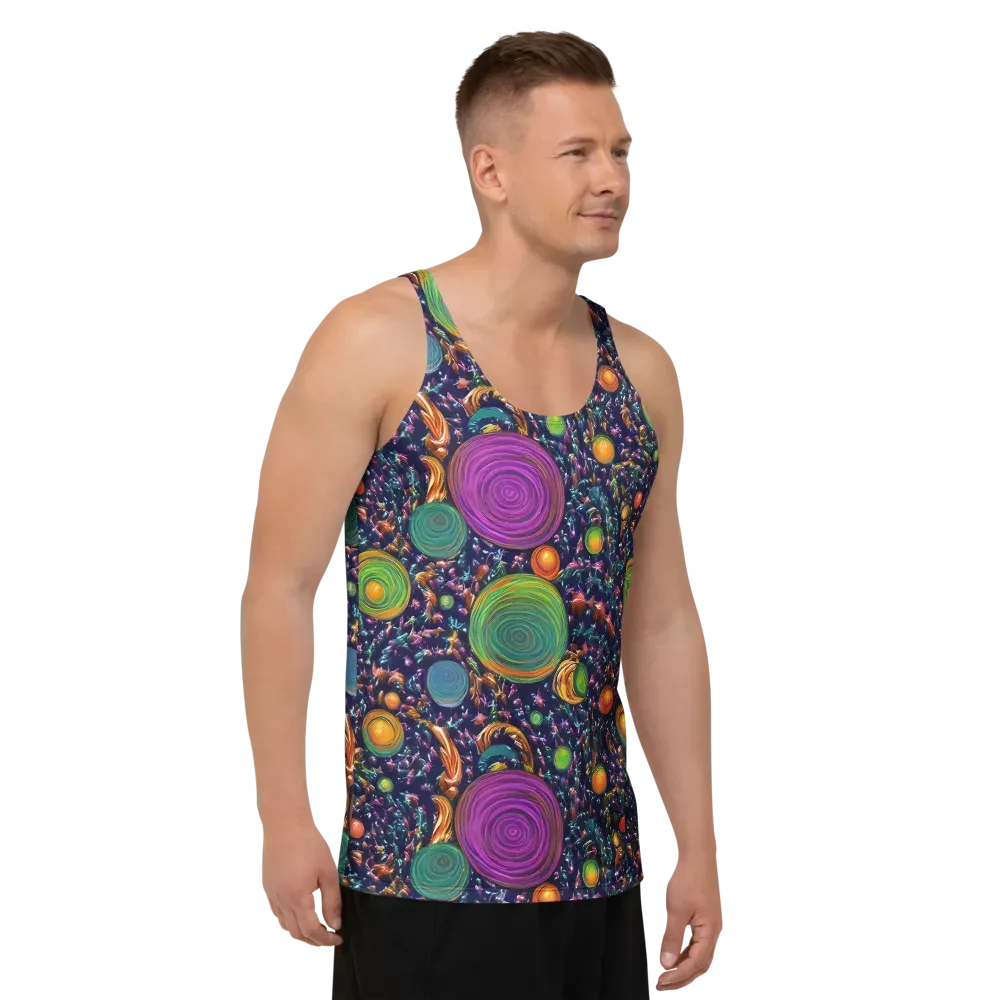 Solar Reverie on Men's Tank Top — Right Front