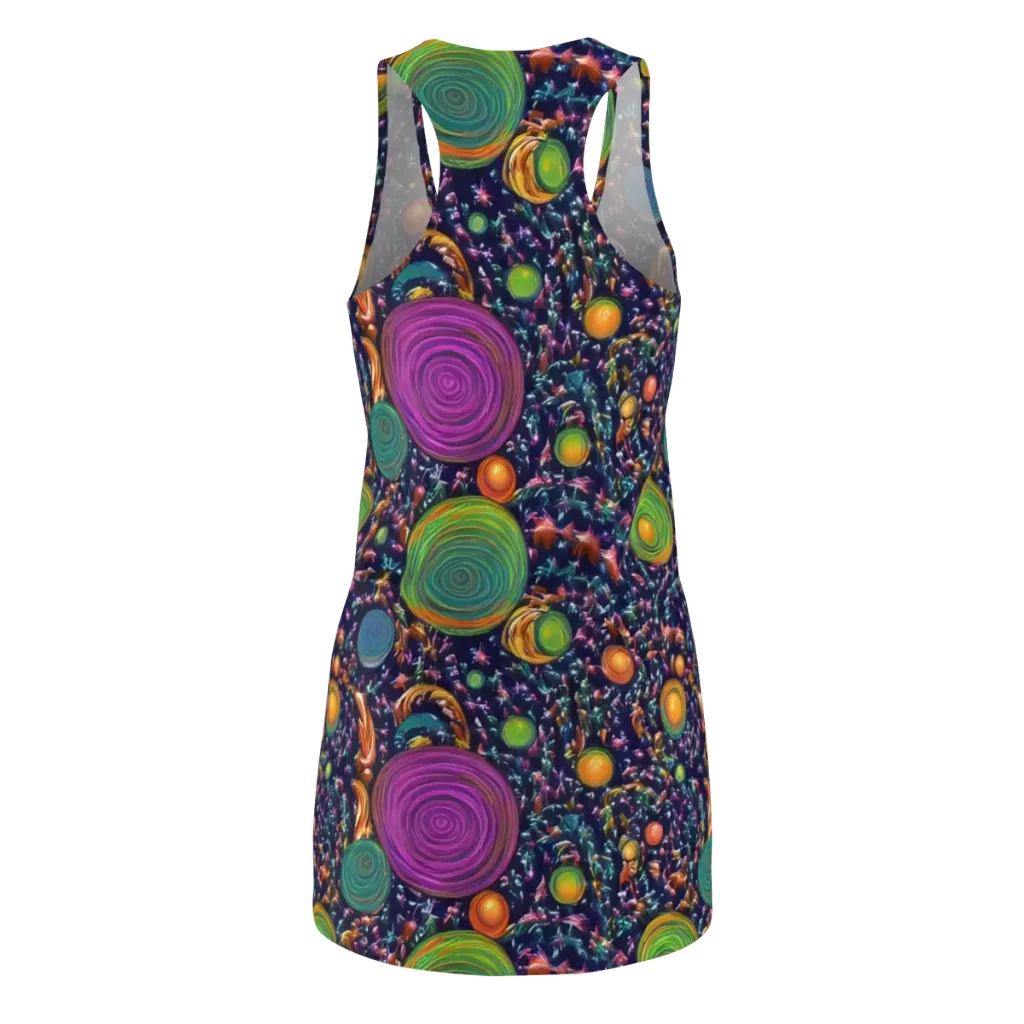 Solar Reverie on Racerback Dress — Back