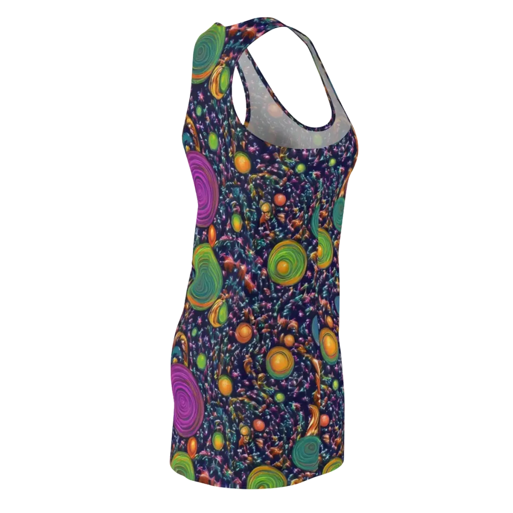 Solar Reverie on Racerback Dress — Back Side