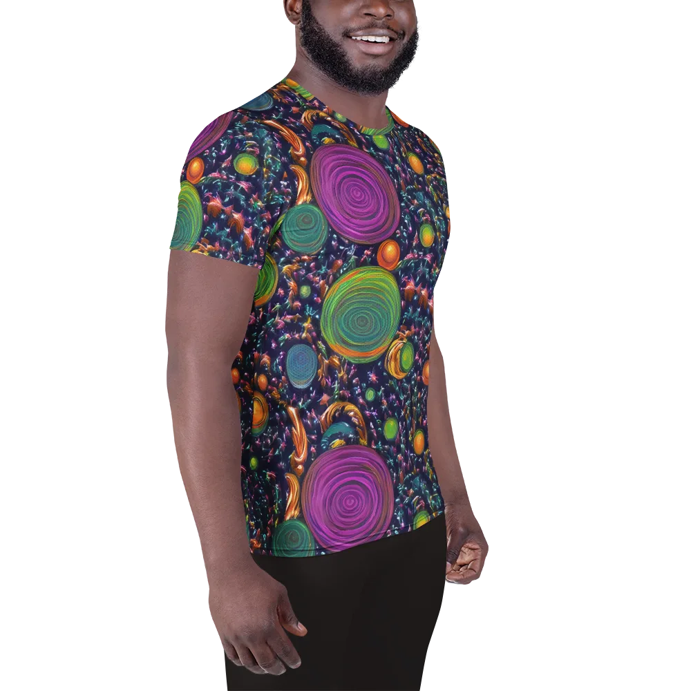 Solar Reverie on Men's Athletic T-Shirt — Right