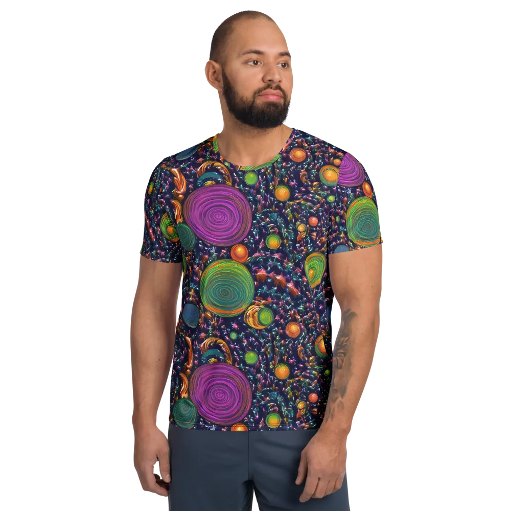 Solar Reverie on Men's Athletic T-Shirt — Front