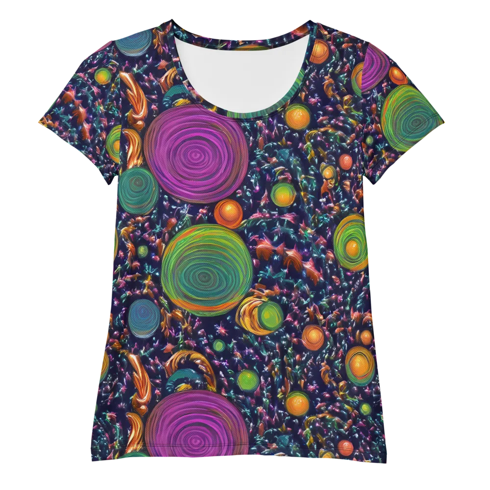 Solar Reverie on Women's Athletic T-Shirt — Front